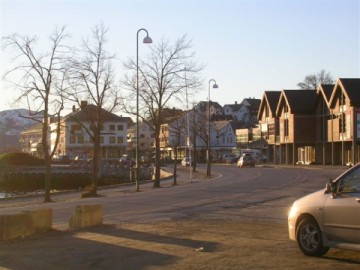 norwegian-village-street-scene
